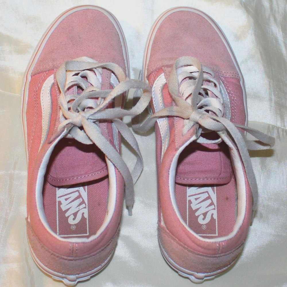 VANS PINK OLD SKOOL PINK SUEDE/CANVAS